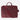 Burgundy Croco-Textured Genuine Leather 13-14 Inch MacBook & Laptop Bag-1