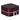 Amanda Burgundy Genuine Leather Jewelry Bag