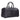 Dolly Voyager Pebble Black Genuine Leather Weekender & Duffle Travel Bag