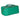 Ella Forest Mint – Leather Travel and Makeup Bag