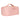 Ella Blush Shell – Leather Travel and Makeup Bag