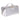 Ella Terra Silver Leather Makeup Bag