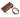 Lozan Strap Saddle Brown Genuine Leather Crossbody Wallet Bag