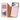BloomCase Magic Apple iPhone 17 Pro Max(6.9") Blush Genuine Leather Detachable Wallet Phone Case | MagSafe & RFID Protected
