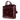 Burgundy Croco-Textured Genuine Leather 13-14 Inch MacBook & Laptop Bag-2