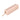BloomBox Apricara Nude Leather Makeup Bag