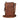 BloomNino Saddle Brown Genuine Leather Crossbody Bag