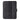 BloomCase Trigon Obsidian Black Apple iPad Mini (2024) Genuine Leather Case